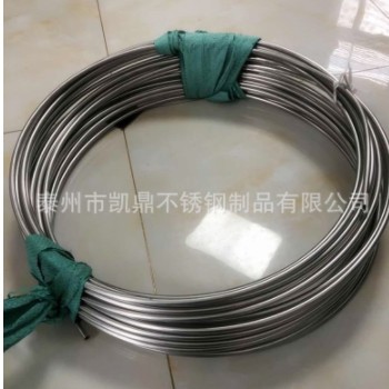 不锈钢盘管厂家专业生产TP304L盘管3丝公差 Ф28*3 可定做盘管图2