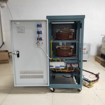 厂家直销 三相稳压器380V 3项30KW高精度电压稳定柜 自动稳压电源图2