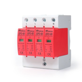 厂家直供 二级浪涌保护器电源防雷器家用220V 2P避雷器电涌开关光图2