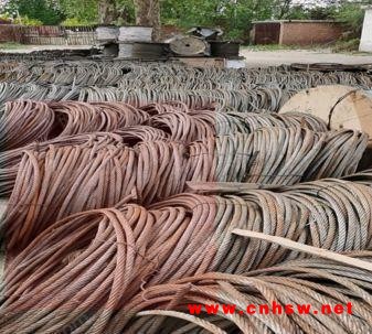 江浙沪回收废旧钢丝绳 免费估价收购电梯绳