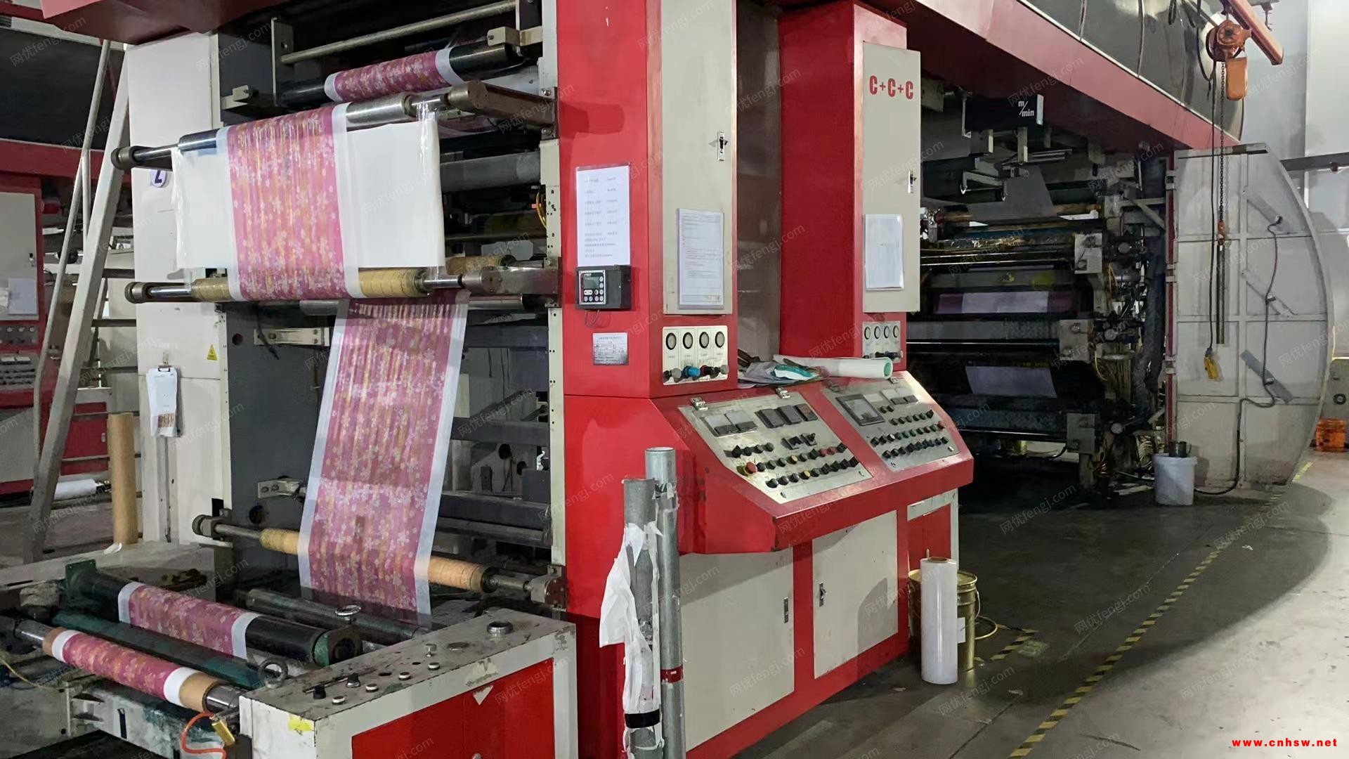 2017年/航天华阳1250/250米/6色柔版印刷机出售