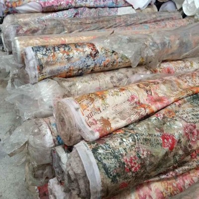 广东高价收购库存布料，皮革，超纤，太空革，五金，拉链，辅料等