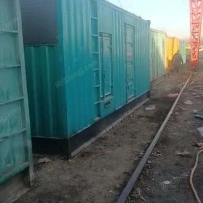 长期出售100-1000千瓦二手静音发电机