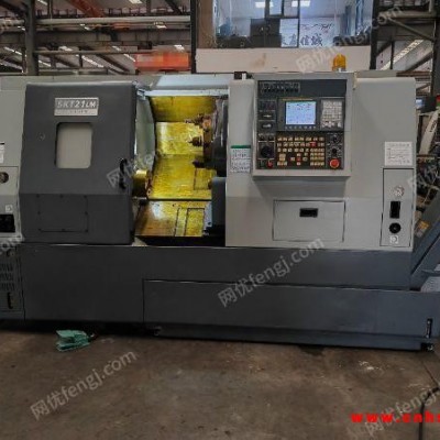 低价转让二手韩国起亚SKT21LM车铣复合车床