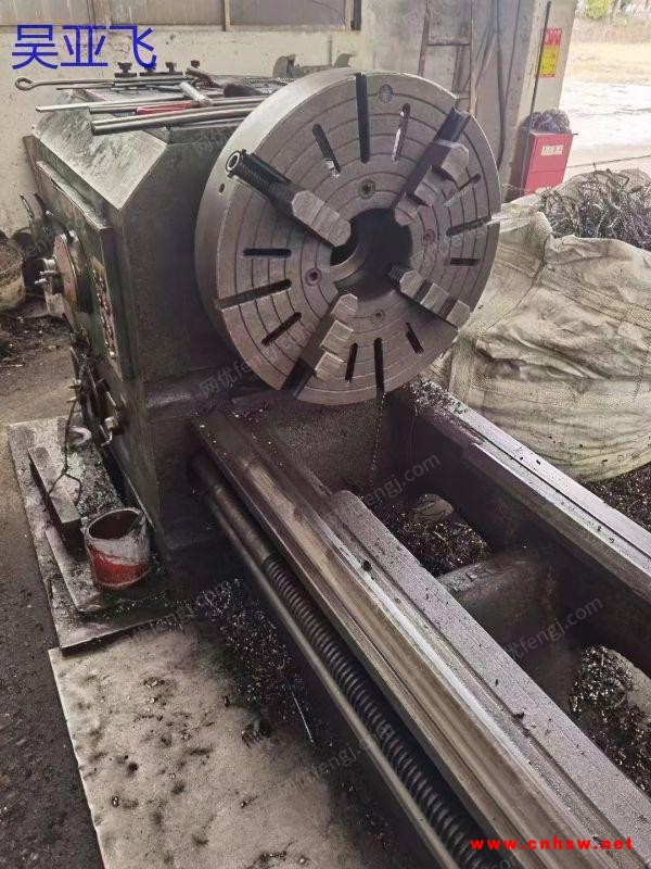 江苏出售二手福州6180×10米普通机床，双拖板双刀架
