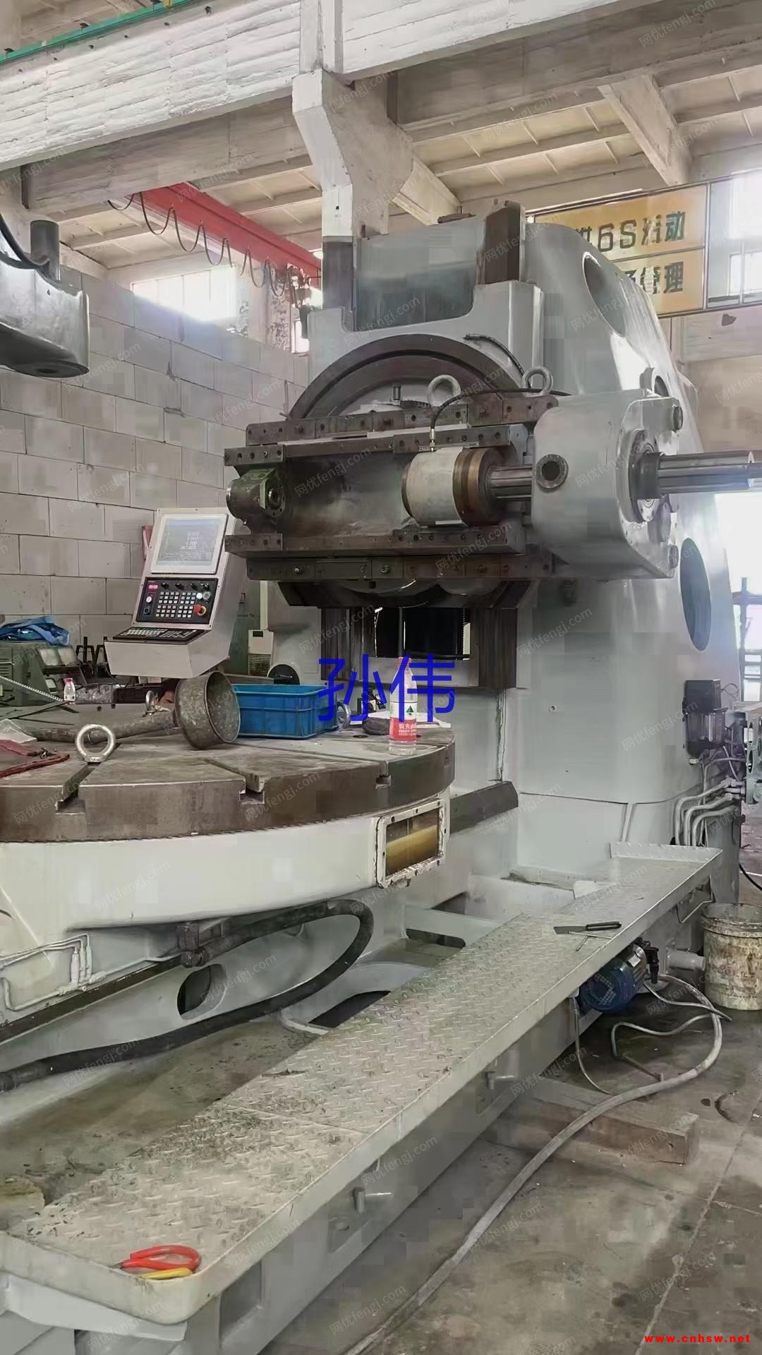 老机床德国利波海尔2米数控滚齿机，四轴数控，世界名，牌，精度高