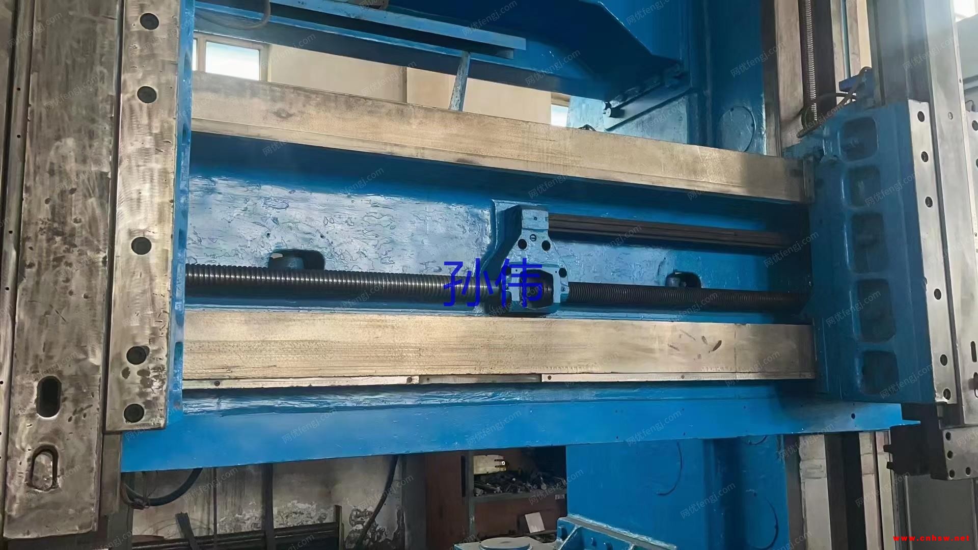 俄罗斯老机器2.5米数控立车，卡盘2.25米，重型，广数系统，在位工作中