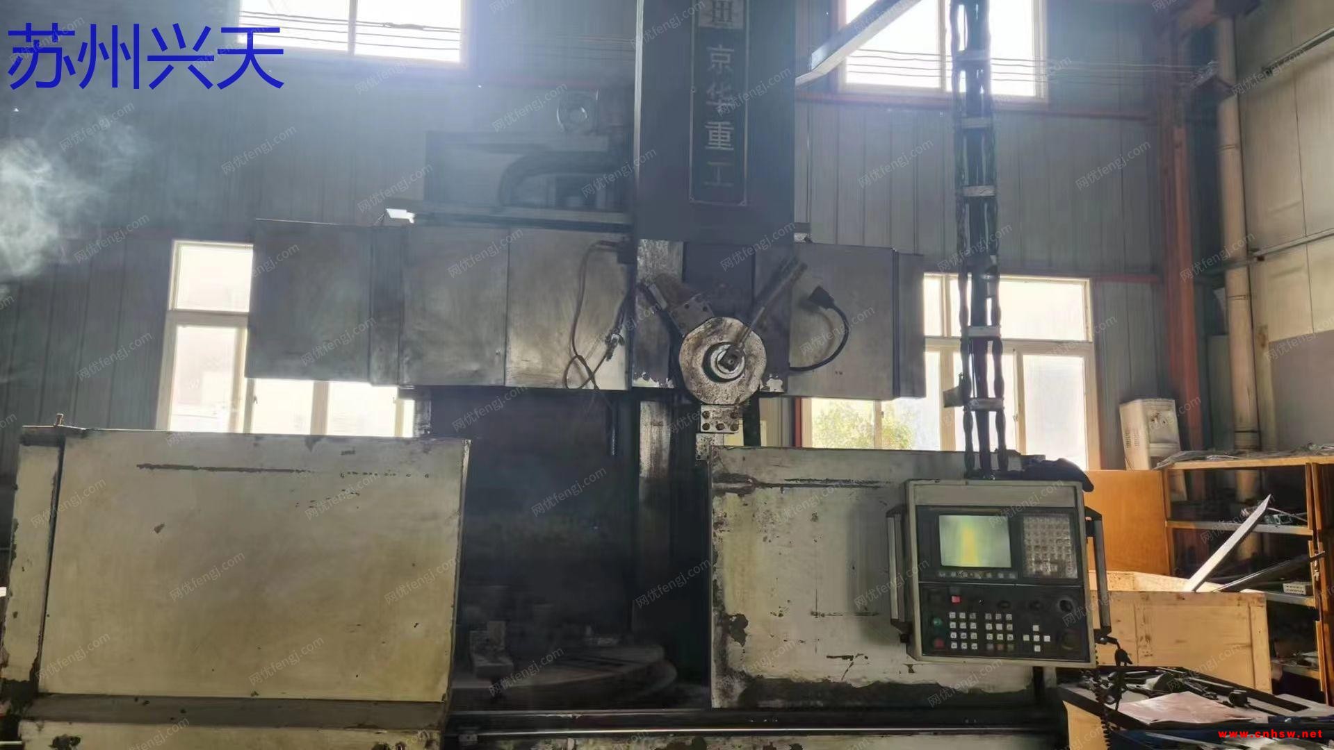 江苏无锡在位出售京华5116原装数控立车