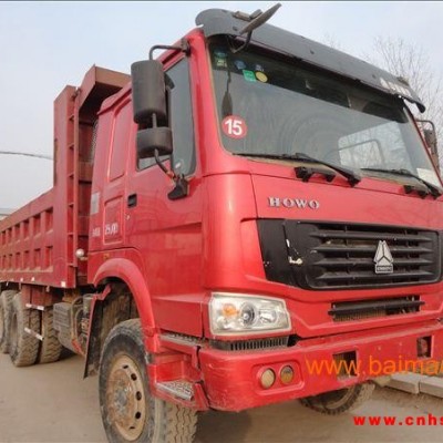 低价处理二手豪沃A7后八轮自卸车