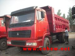 二手斯太尔**后八轮自卸车