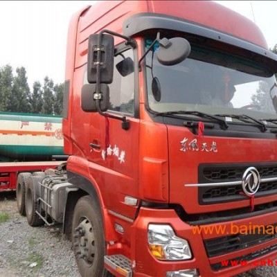 处理二手东风天龙双驱半挂车