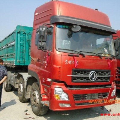 处理二手东风天龙双导向货车
