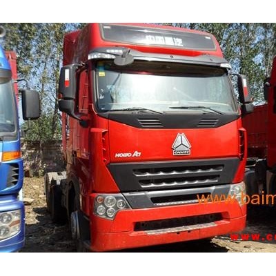 二手车豪沃A7双驱牵引头山东梁山低价销售