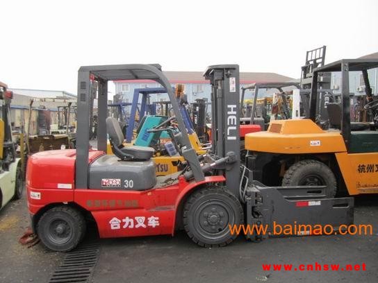 泰州海陵内燃叉车价格|二手合力5吨叉车|二手抱夹叉