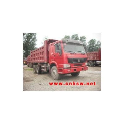 豪沃后八轮翻斗车自卸车5.8米