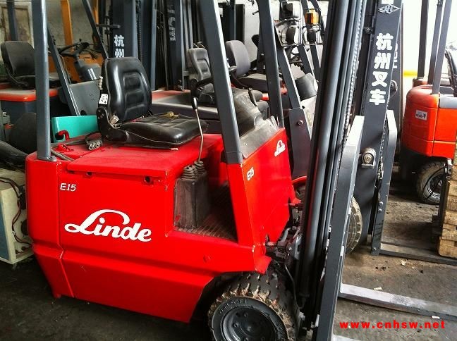 1.5吨林德电瓶叉车 二手叉车价格 叉车出售租赁