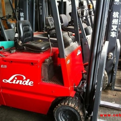 1.5吨林德电瓶叉车 二手叉车价格 叉车出售租赁