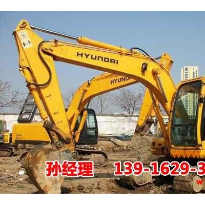 二手现代轮式挖掘机210W-5