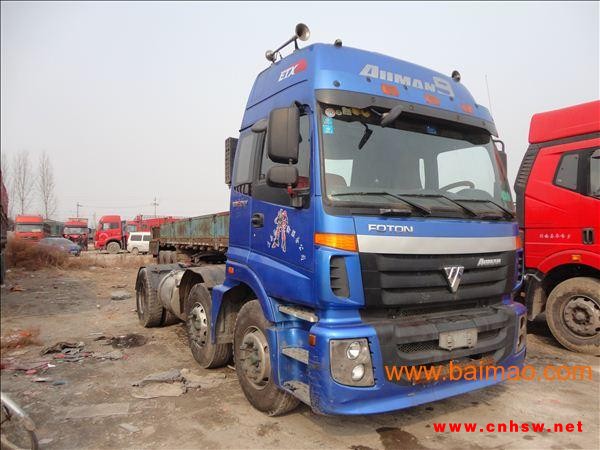 低价处理二手欧曼双驱半挂车15264778352