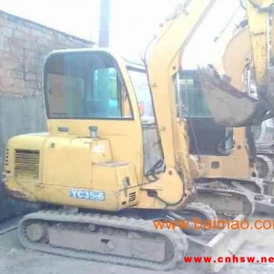 急售二手玉柴35小钩机