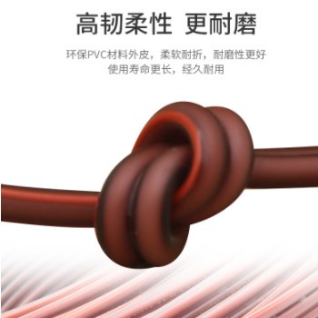 音响线厂家RVH200芯400支无氧铜音频线 透明金银喇叭线功放音箱线图3