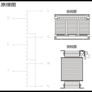 三相干式自耦变压器SG-3KVA 380V变220V 380V变240V转208V图3