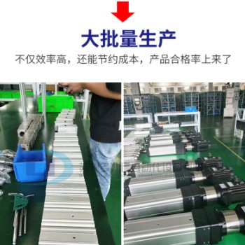 大推力高精度低噪音伺服电缸 定位准伺服电动缸图3