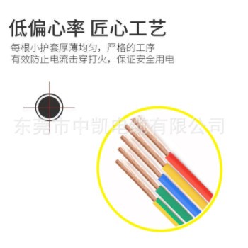 深圳金环宇电缆BVR1.5 2.5平方单芯线多股家装软电线家用国标电线图2