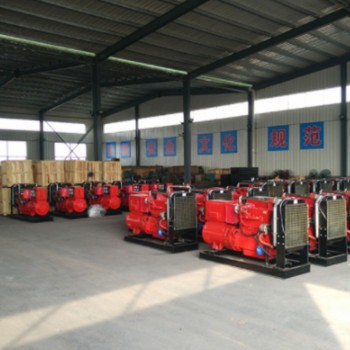 潍坊100KW船用发电机组 养殖场抗洪排劳海上游轮用全自动发电机组图2