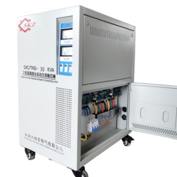 稳压器TND/SVC30KVA三相380V全自动高精度60KVA交流工业稳压电源