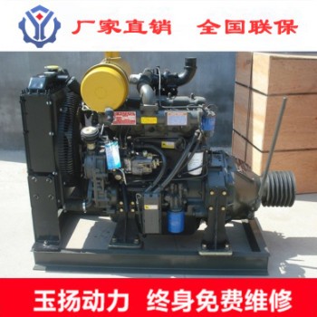 温州全柴490G四缸柴油机 38kw千瓦配套开沟机木屑机专用柴油发动图3