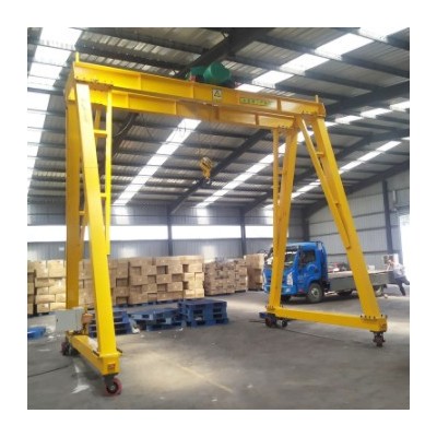 可移动万向轮龙门架 0.5吨小型龙门吊起重机 车间仓库施工龙门架